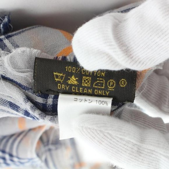 Louis Vuitton Monogram Plaid Logo Scarf 693lvs319 - Picture 5 of 12
